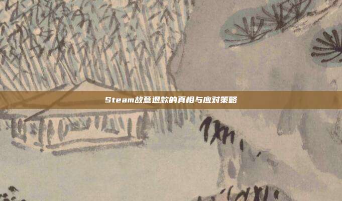 Steam故意退款的真相与应对策略