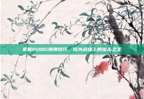 掌握PUBG换弹技巧,成为战场上的狙击之王