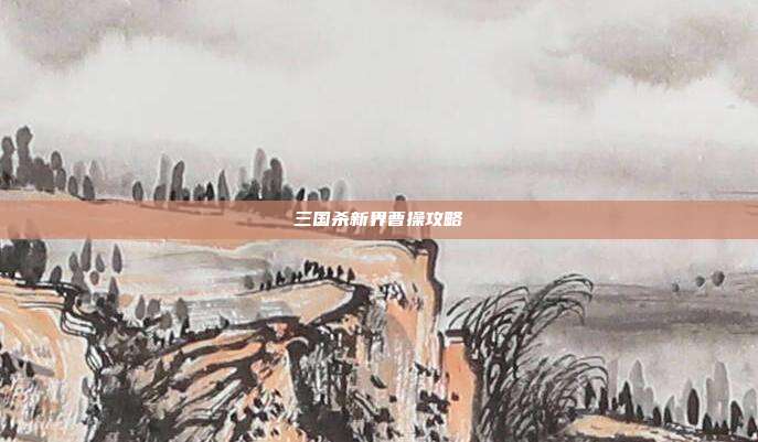 三国杀新界曹操攻略