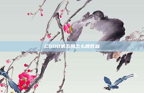 CSGO第五局怎么算胜利