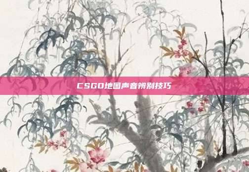 CSGO地图声音辨别技巧