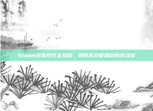 Steam双拨技巧全攻略,如何高效管理你的游戏库