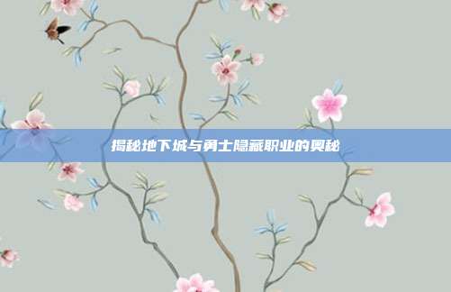 揭秘地下城与勇士隐藏职业的奥秘
