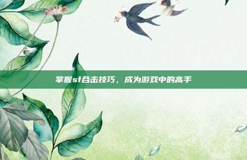 掌握sf合击技巧，成为游戏中的高手