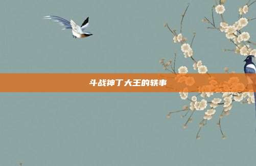 斗战神丁大王的轶事