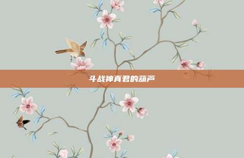 斗战神真君的葫芦