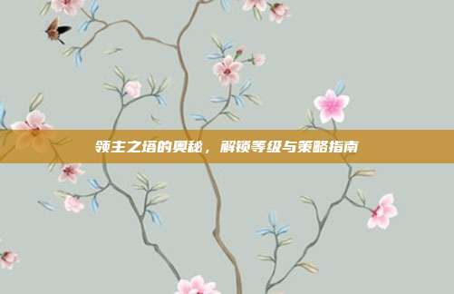 领主之塔的奥秘,解锁等级与策略指南