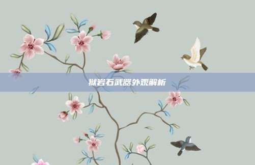 狱岩石武器外观解析