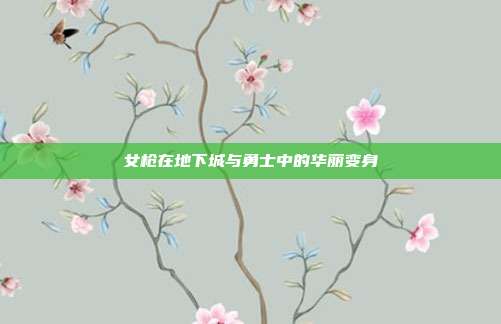 女枪在地下城与勇士中的华丽变身
