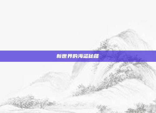 新世界的海盗秘籍
