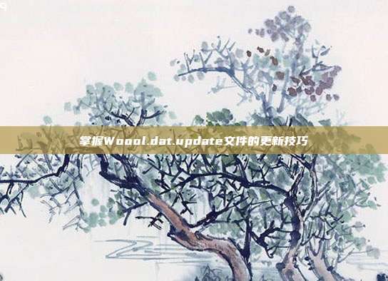 掌握Woool.dat.update文件的更新技巧