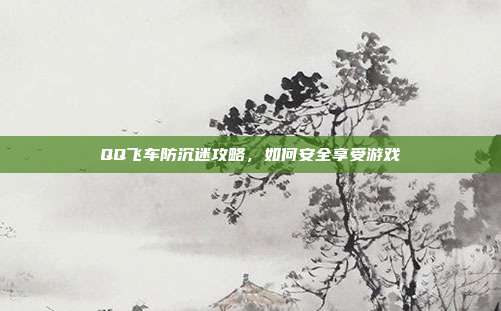 QQ飞车防沉迷攻略,如何安全享受游戏