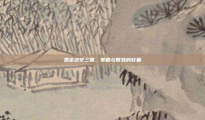 思密达梦三国,策略与智慧的较量