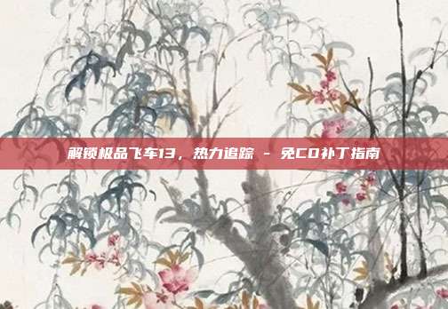 解锁极品飞车13,热力追踪 - 免CD补丁指南