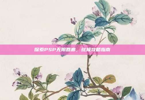 探索PSP无限回廊,终极攻略指南