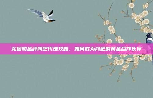 龙图腾金牌网吧代理攻略,如何成为网吧的黄金合作伙伴