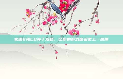 家园2免CD补丁攻略,让你的游戏体验更上一层楼