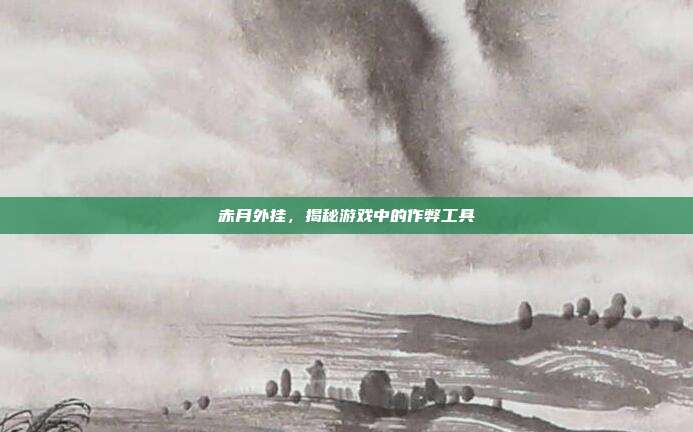 赤月外挂，揭秘游戏中的作弊工具