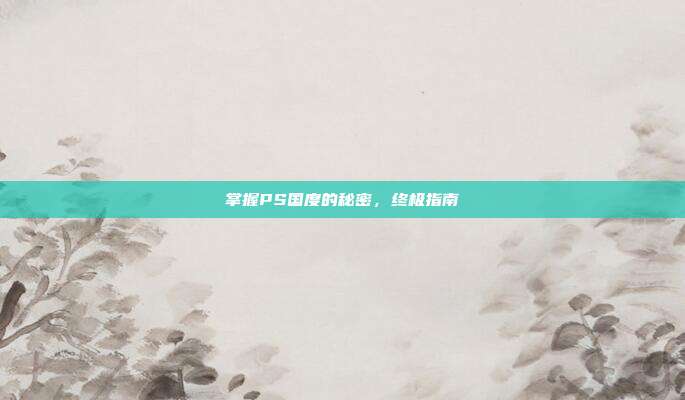 掌握PS国度的秘密,终极指南