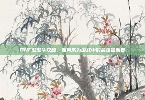 DNF憨憨牛攻略,如何成为游戏中的最强辅助者