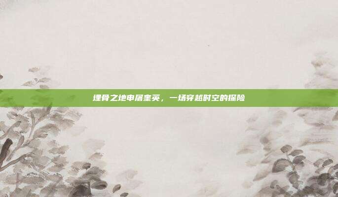 埋骨之地申屠奎英,一场穿越时空的探险