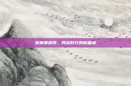赛琳娜退网,网络时代的新篇章