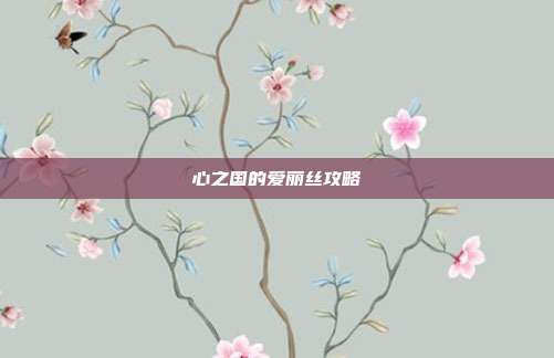 心之国的爱丽丝攻略