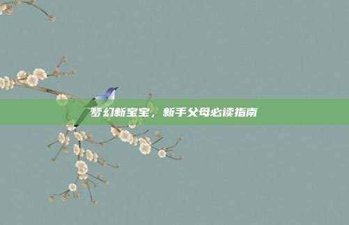 梦幻新宝宝,新手父母必读指南