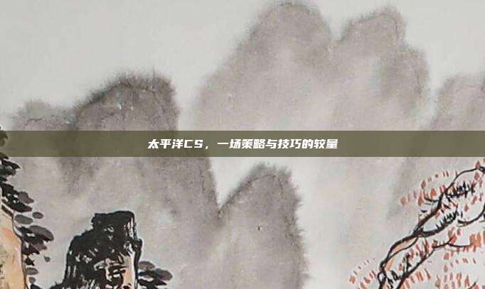 太平洋CS,一场策略与技巧的较量