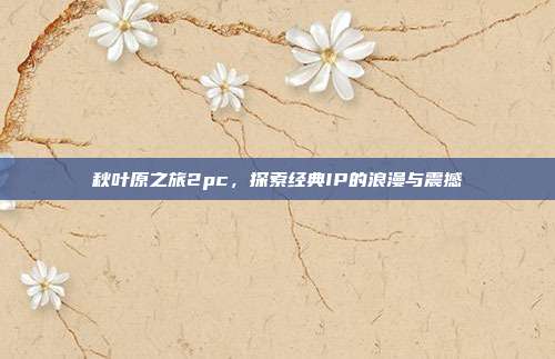 秋叶原之旅2pc,探索经典IP的浪漫与震撼