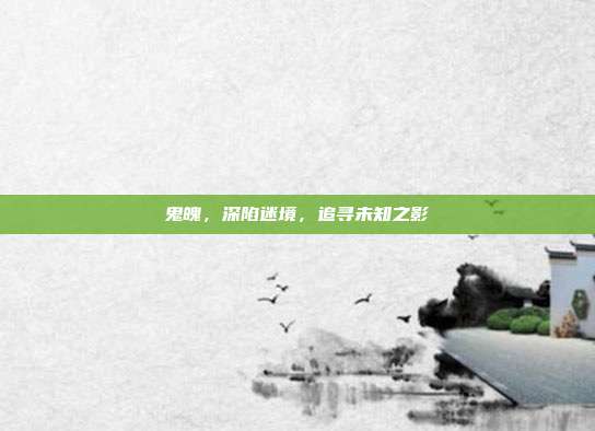 鬼魄,深陷迷境,追寻未知之影