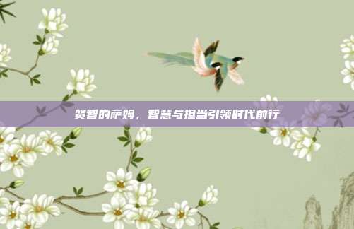 贤智的萨姆,智慧与担当引领时代前行