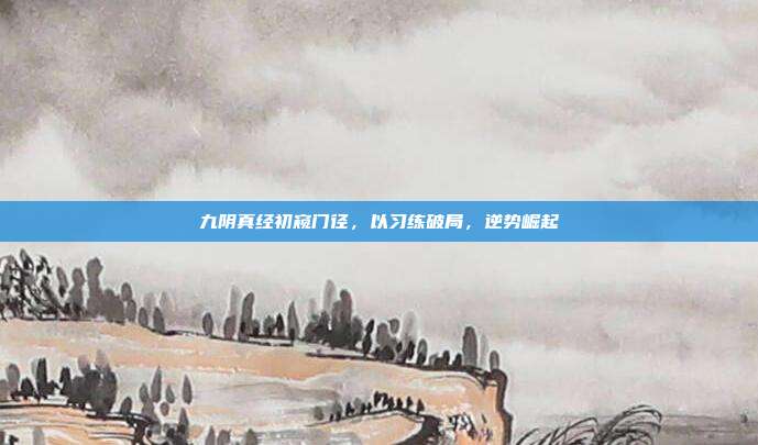 九阴真经初窥门径,以习练破局,逆势崛起