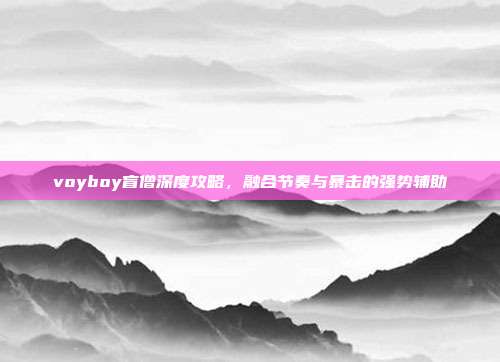 voyboy盲僧深度攻略,融合节奏与暴击的强势辅助
