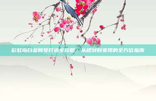 彩虹岛白金账号打造全攻略,从规划到变现的全方位指南
