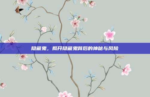 隐藏鬼,揭开隐藏鬼背后的神秘与风险