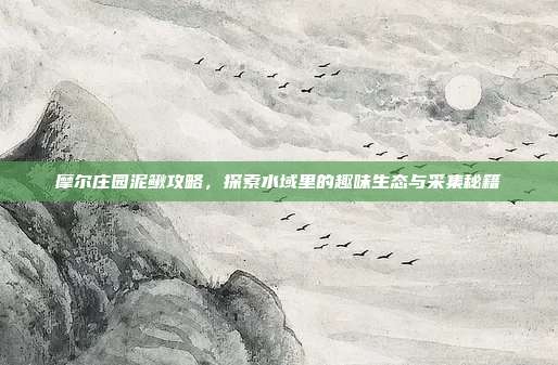 摩尔庄园泥鳅攻略,探索水域里的趣味生态与采集秘籍
