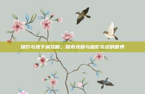 提灯与地下城攻略,探索光明与暗影交织的世界