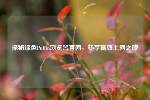 探秘绿色Puffin浏览器官网，畅享高效上网之旅