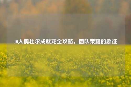 10人奥杜尔成就龙全攻略,团队荣耀的象征